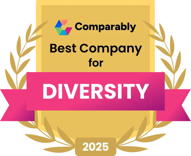  Comparably Best Company Diversity 2025